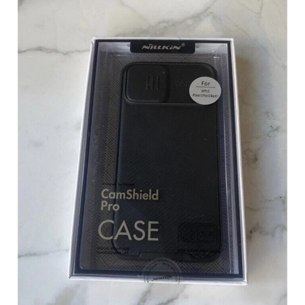 iPhone 12 Pro/ Max case black Nillkin Shield Protective Rugged Case Cover NEW!
